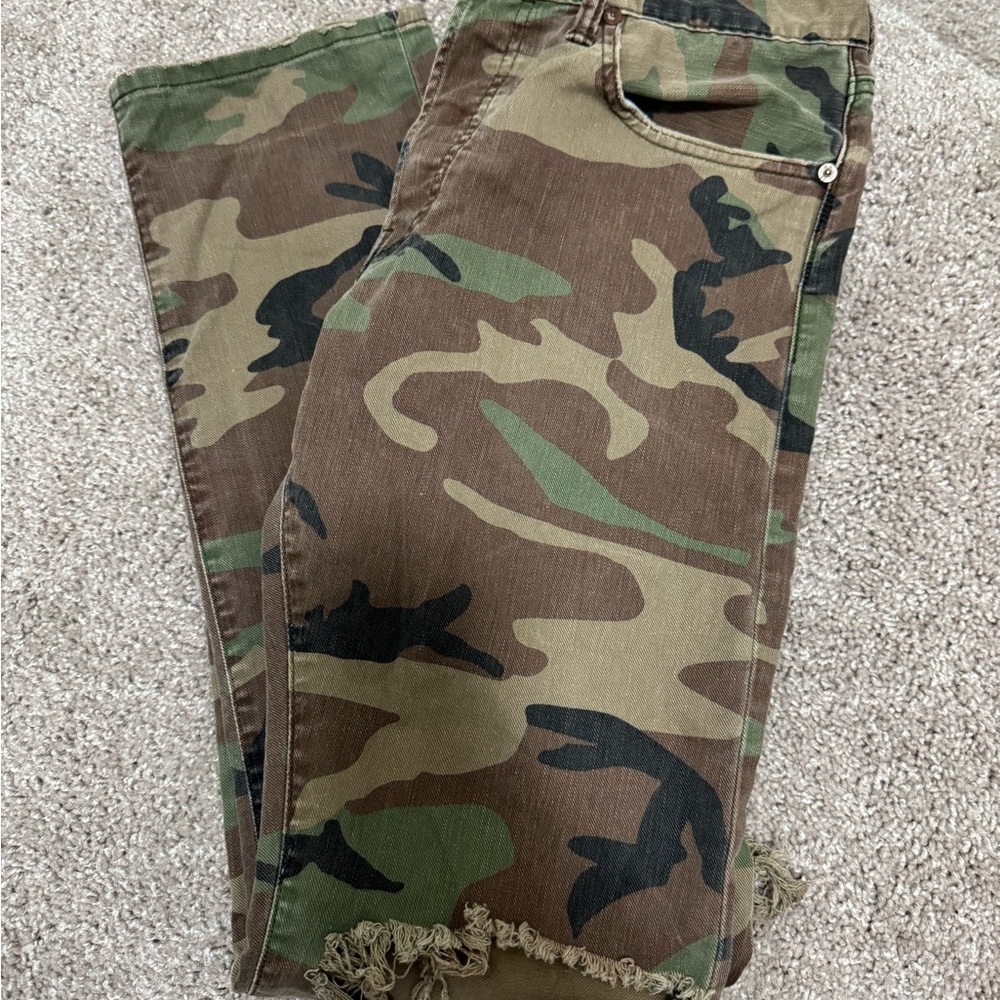 Camouflage Cargo Pants
